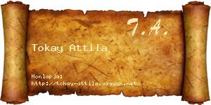 Tokay Attila névjegykártya